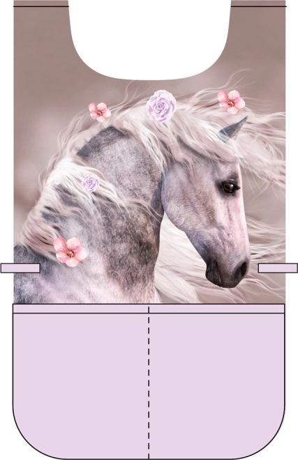 Gyerek kötény poncsó ló romantic