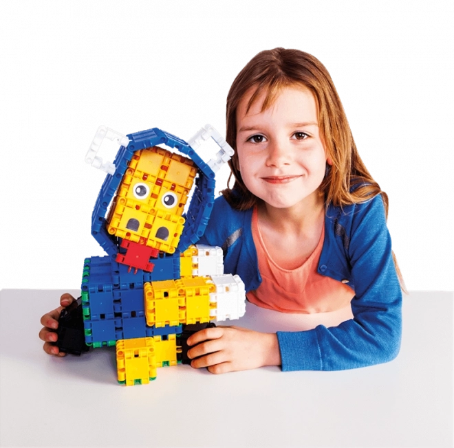 Clics vödör 10 az 1-ben, 275 darab – építőkészlet gyerekeknek