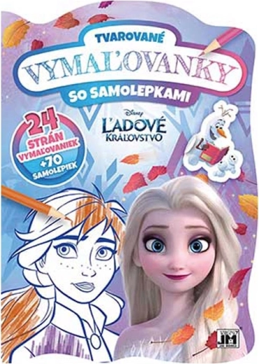 Jégvarázs formára vágott kifestő