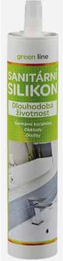 Sanitáris szilikon fehér 280 ml GREEN LINE