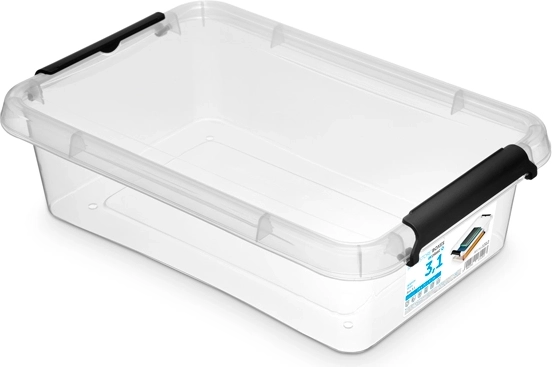 Simplestore tárolódoboz fedéllel 3,1 l (29 × 20 × 8 cm)
