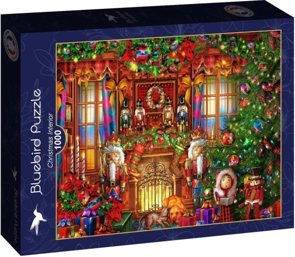 Bluebird puzzle Karácsonyi beltéri díszítés 1000 darab