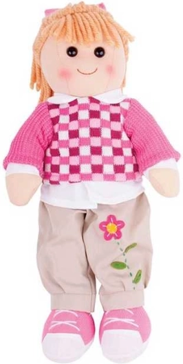 Melanie textilbaba 38 cm – Bigjigs Toys