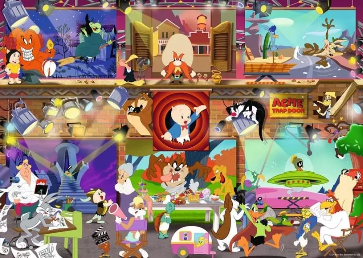 RAVENSBURGER Looney Tunes Studio 1000 darabos kirakó