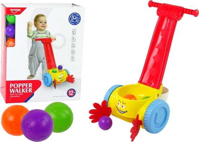 Gurítható labdagyűjtő gyerekeknek