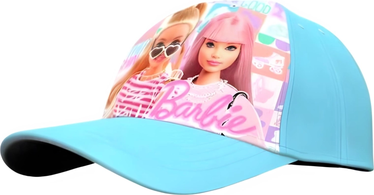 Türkizkék Barbie gyerek baseballsapka