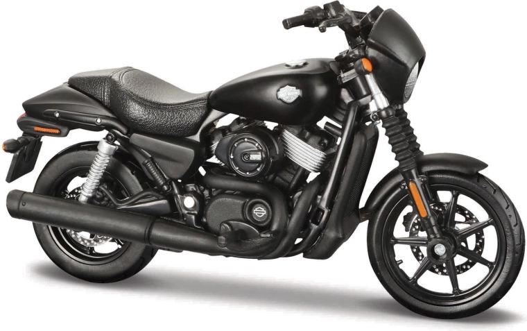 Maisto Harley-Davidson Street 750 2015 motorkerékpár 1:18 matt fekete
