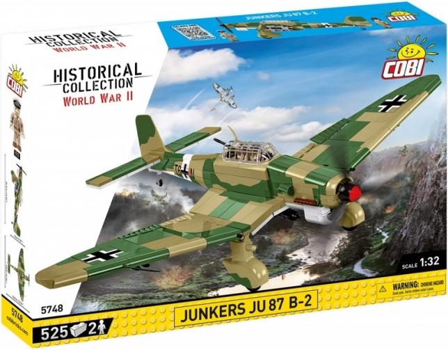 Junkers Ju 87 B-2 STUKA 1:32 repülőgép építőkészlet