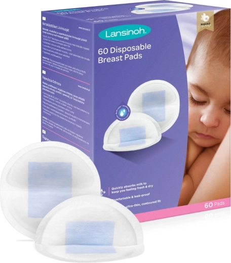 Lansinoh eldobható melltartóbetétek 60 db