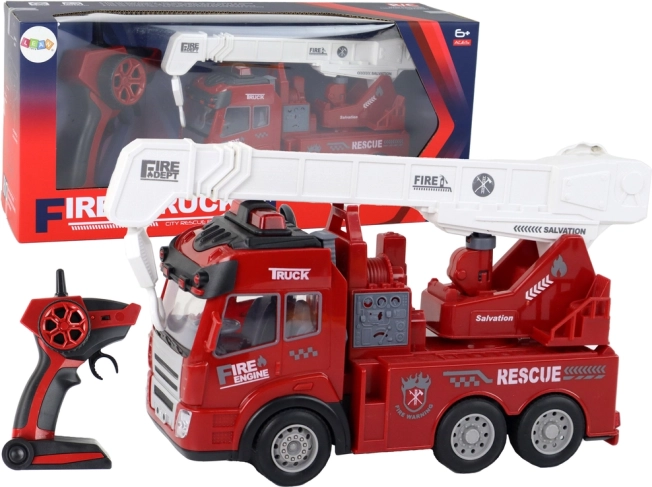 Mentőjármű Távirányítós Daruval