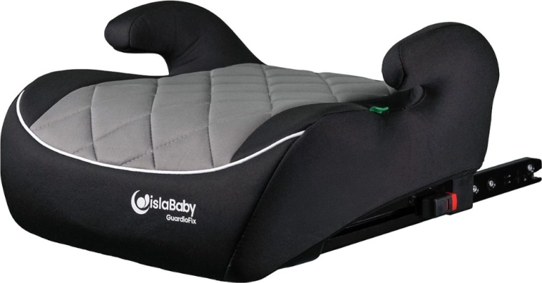 IslaBaby GuardioFix autós ülésmagasító ISOFIX-szel 125–150 cm, szürke