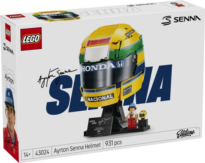 LEGO Editions Ayrton Senna sisak