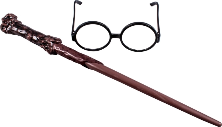 Harry Potter szett varázspálca és szemüveg