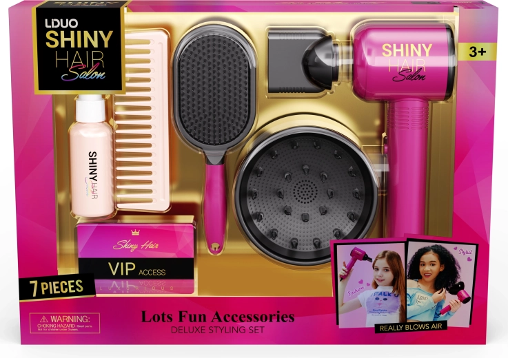 Gyermek fodrászkészlet, 7 darab