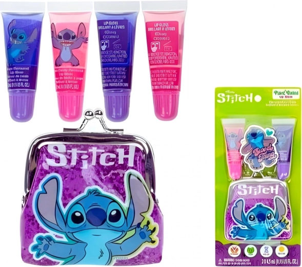 Stitch pénztárca és 2 ajakzselé szett