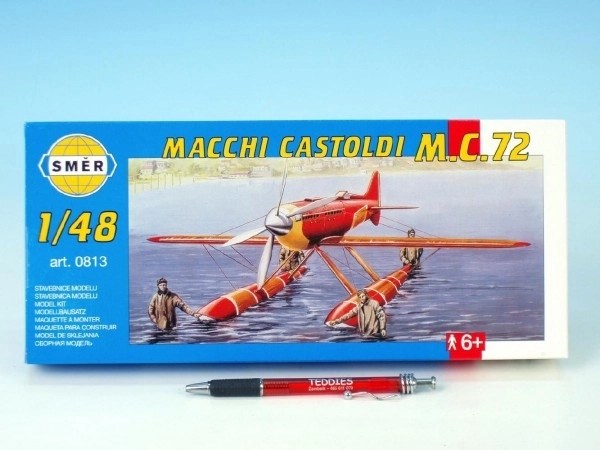 Macchi Castoldi M.C.72 modellrepülő 1:48