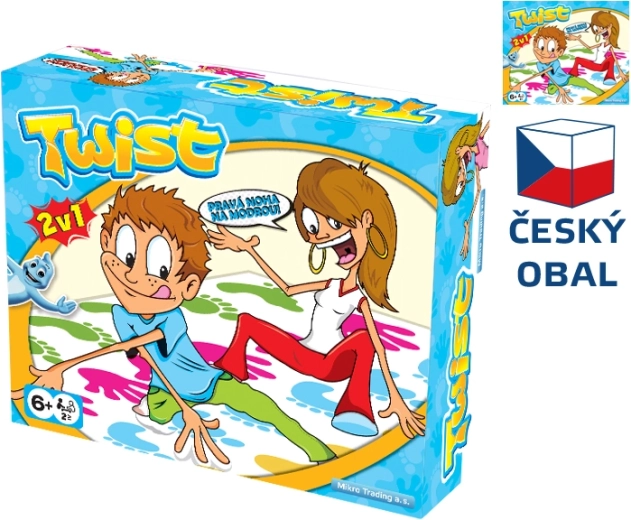 Twister társasjáték 6 éves kortól