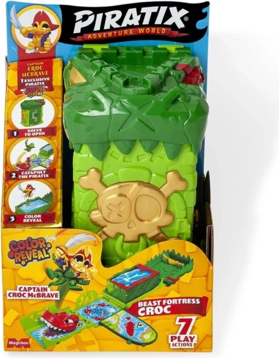 Piratix kalózerőd Beast Fortress Croc