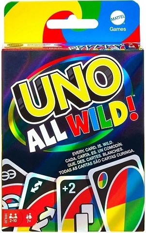 Mattel Uno All Wild – kártyajáték