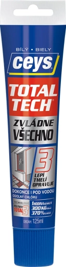 CEYS TOTAL TECH EXPRESS univerzális ragasztó és tömítő, fehér, 125 ml