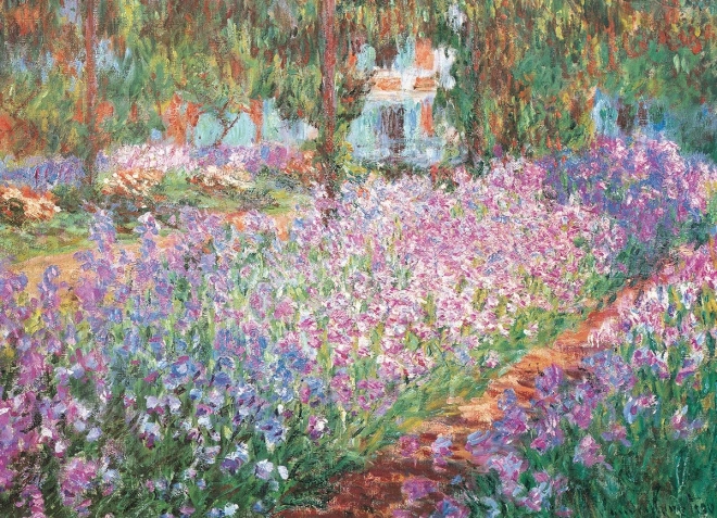 Puzzle Monet kertje 100 darabból