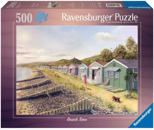Ravensburger puzzle „Idő a tengerparton” 500 darab