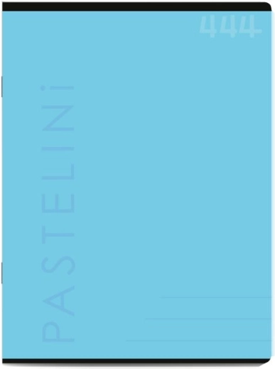 PASTELINI A4 füzet, kék, vonalas, 40 lap