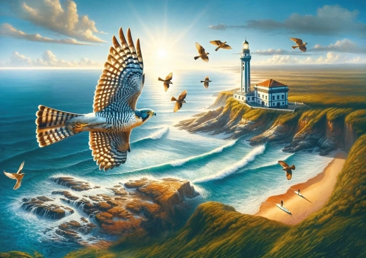 Őrangyalok az égen puzzle 2000 darab