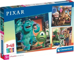 Clementoni puzzle Disney Pixar 3×48 darab