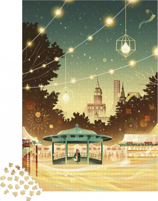 JANOD New York Bustle puzzle, 2000 darabos