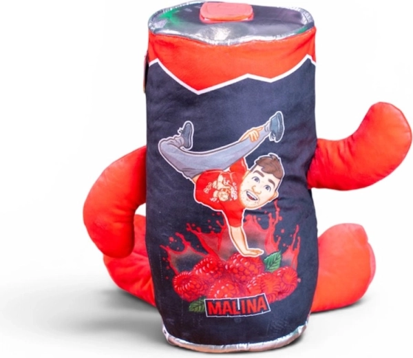 Tary plüssfigura ital málna 40 cm