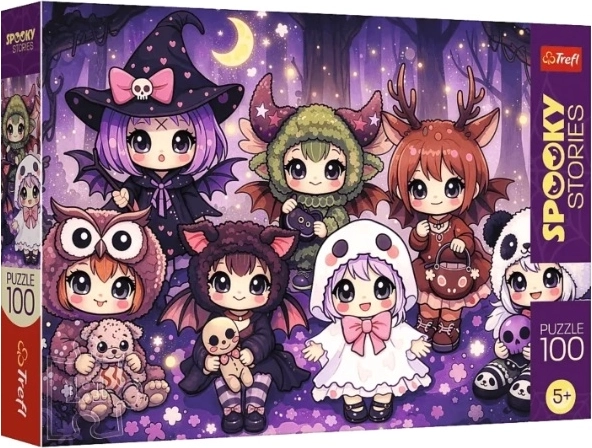 SpookyStories puzzle: Leśna drużyna czarów (100 darab)