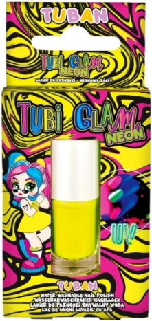 Lak Tubi Glam - neon sárga