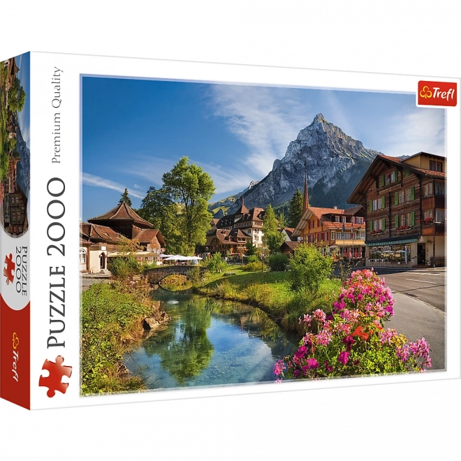 TREFL puzzle 2000 darab – nyári Alpok