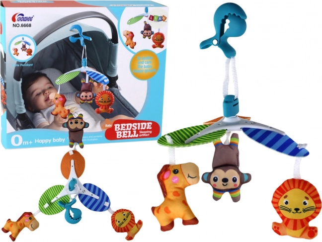 Körhinta gyerekeknek állatkákkal csíptetőn