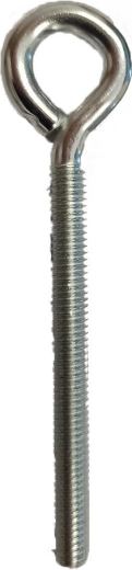 Zárt menetes szem M4 4 × 40 mm, horganyzott (200 db)