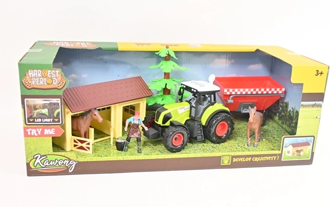 Farm traktorral – 7 részes gyerek játékszett