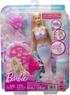 Barbie buborékfújó sellő kiegészítőkkel