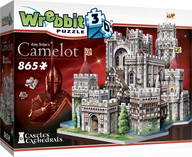 3D puzzle Kamelot vár WREBBIT, 865 darab