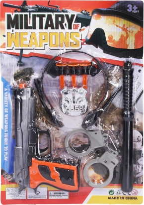 Rendőrségi szett kis rendfenntartóknak