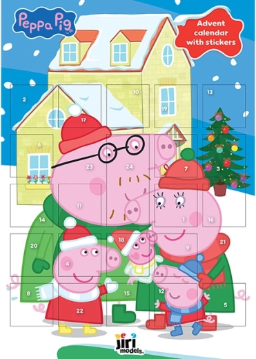 Peppa malac matricás adventi naptár