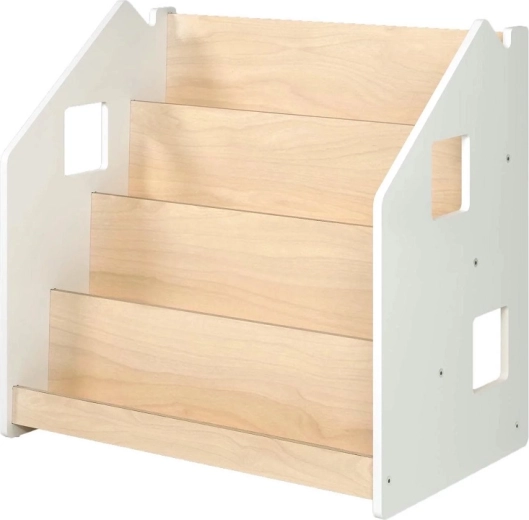 Fehér BusyKids gyerekkönyv‑állvány