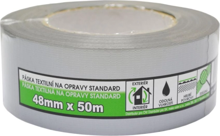 Univerzális ezüst ragasztószalag 48 mm × 50 m