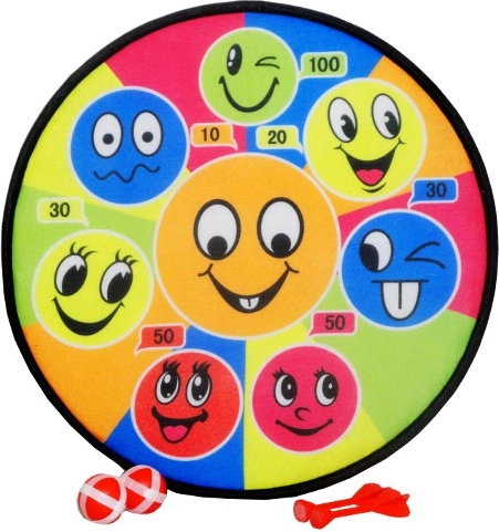 Öntapadós célpont tépőzárral gyerekeknek