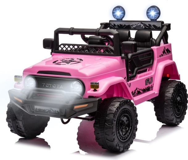 Elektromos kisautó Milly Mally Toyota FJ Cruiser rózsaszín