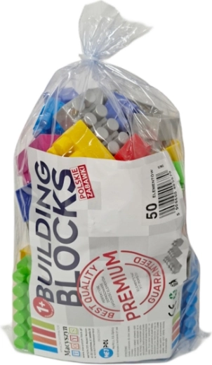 Prémium építőkockák 50 db