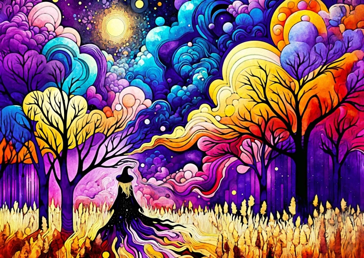 ENJOY puzzle Boszorkány útja 1000 darabos