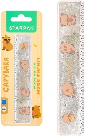 Kapybara vonalzó 20 cm