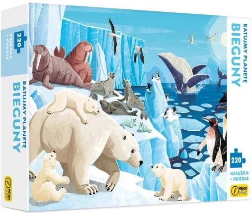 Puzzle 220 elem Mentsük meg a bolygót