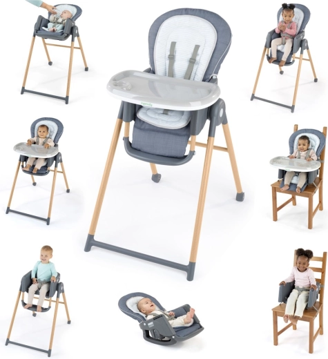 Multifunkciós etetőszék 7 az 1-ben Ingenuity Proper Positioner Chambray
